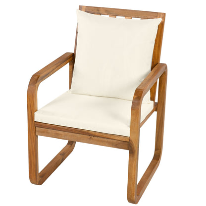 7 Pieces Patio Dining Set Outdoor Dining Table and Chairs