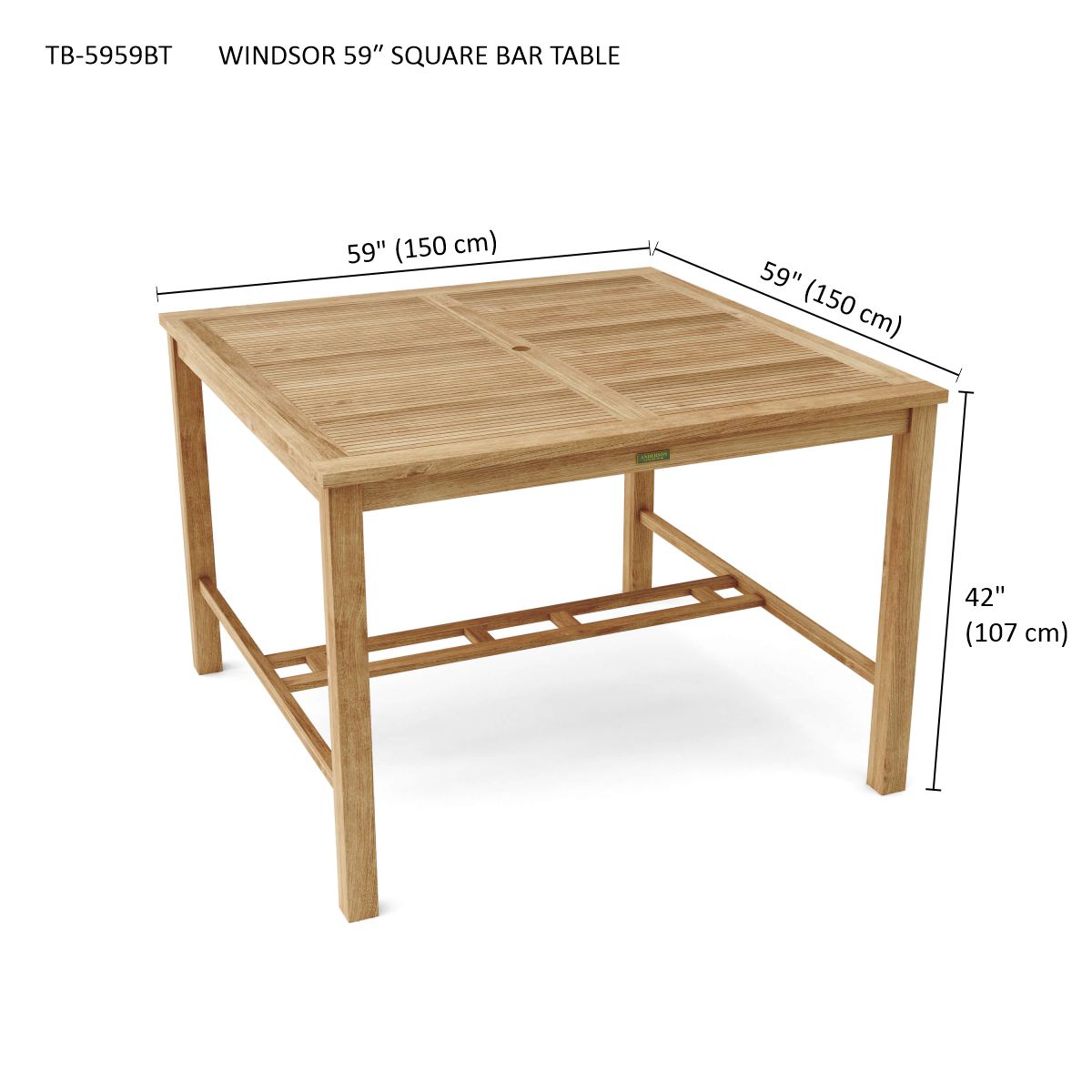 SET-121 BAR TABLE SET