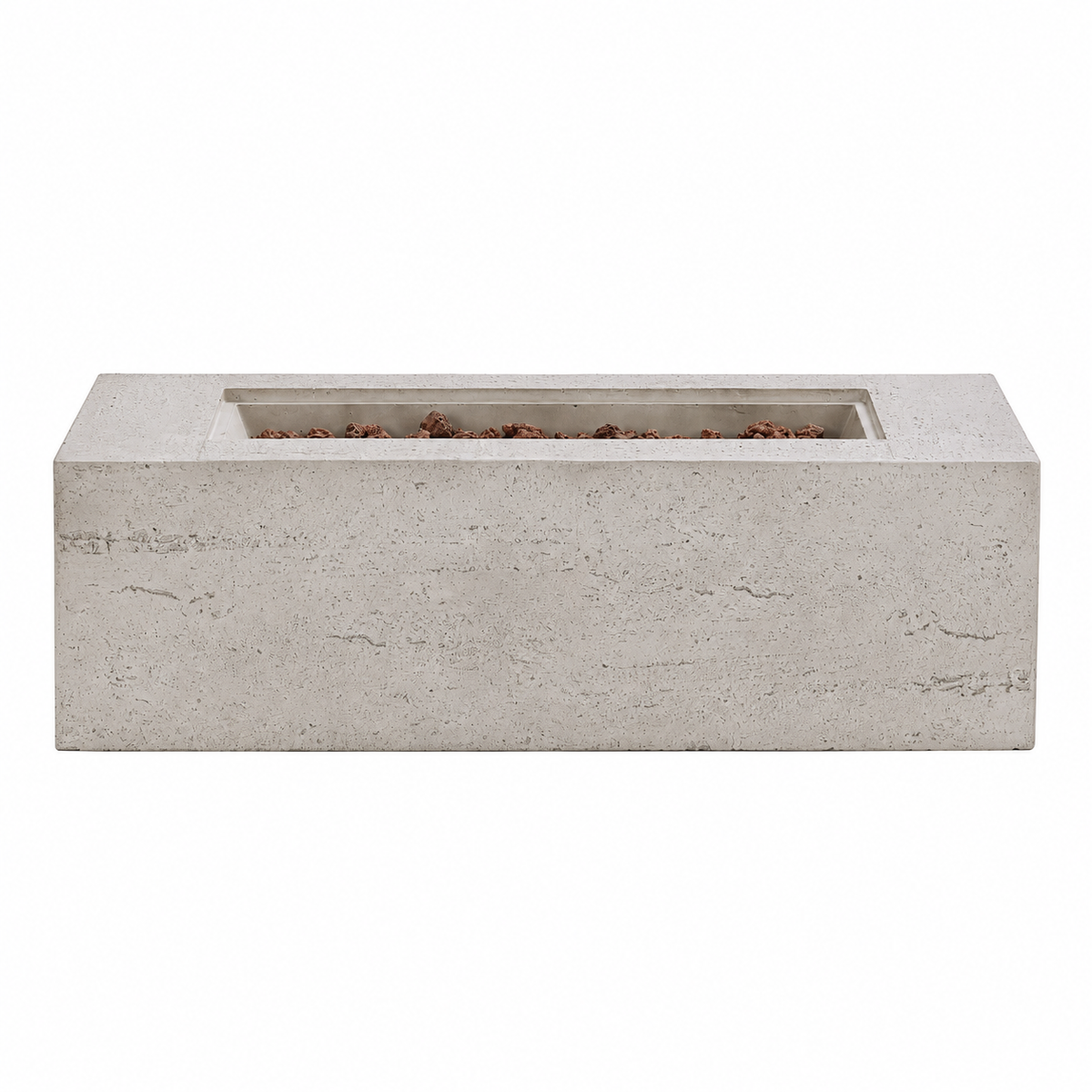U_STYLE Outdoor Rectangular Propane Fire Pit 41.9" 40000 BTU