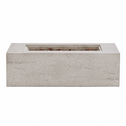 U_STYLE Outdoor Rectangular Propane Fire Pit 41.9" 40000 BTU
