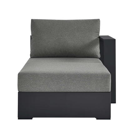 Tahoe Outdoor Patio Powder-Coated Aluminum Right-Facing Chaise Lounge