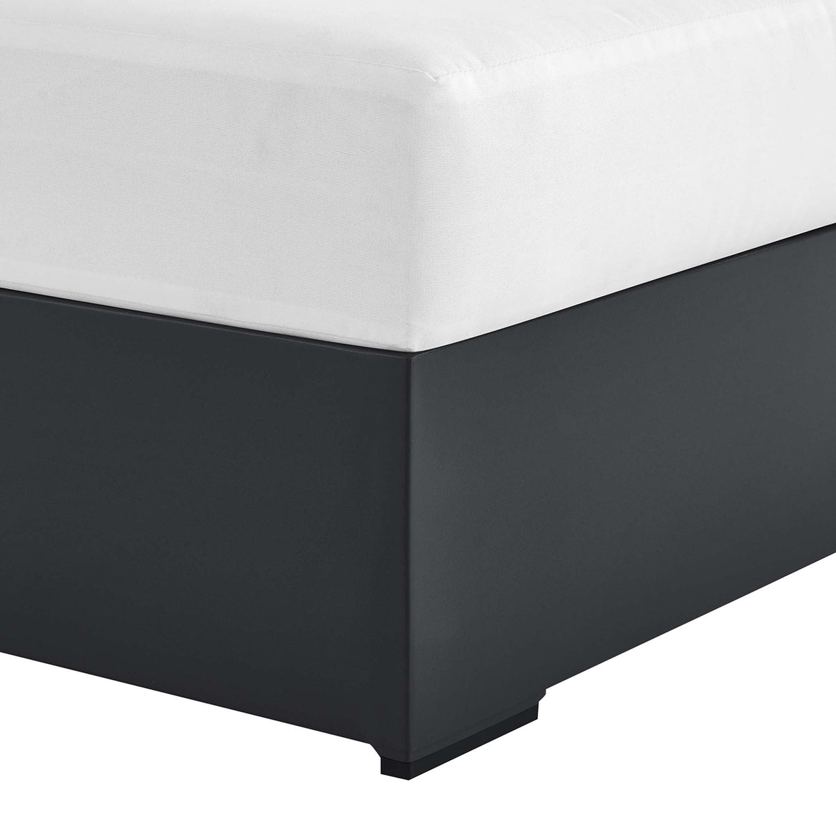 Tahoe Outdoor Patio Powder-Coated Aluminum Right-Facing Chaise Lounge