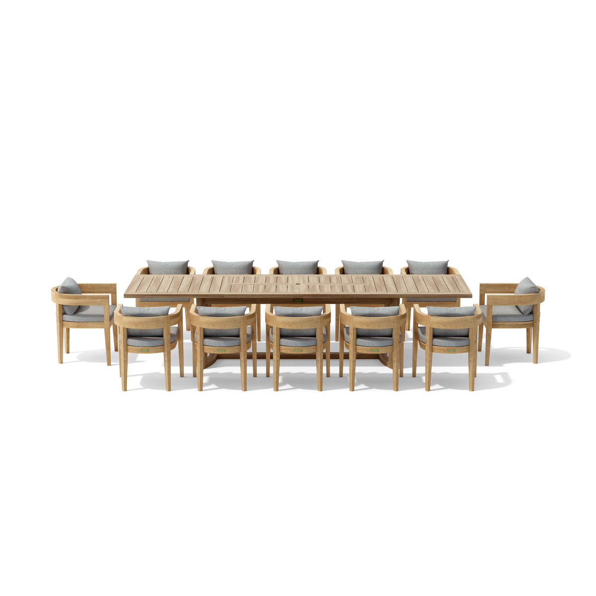 SET-175 13-PC CORONADO DINING EXTENSION TABLE