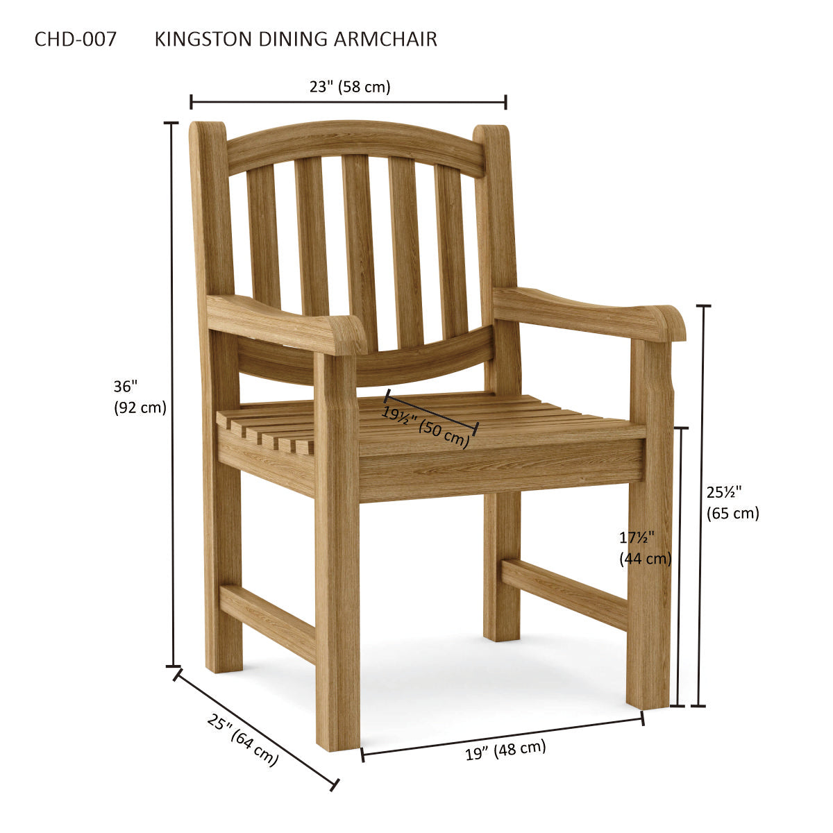 KINGSTON DINING ARMCHAIR