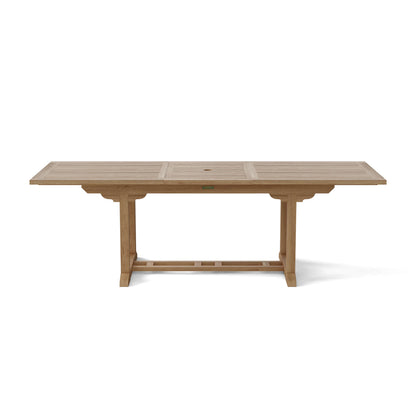 BAHAMA 94″ RECTANGULAR EXTENSION TABLE