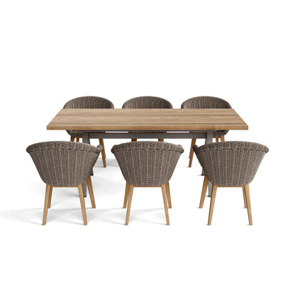 SET-39A ALURA PADUA DINING TABLE 7-PC SET