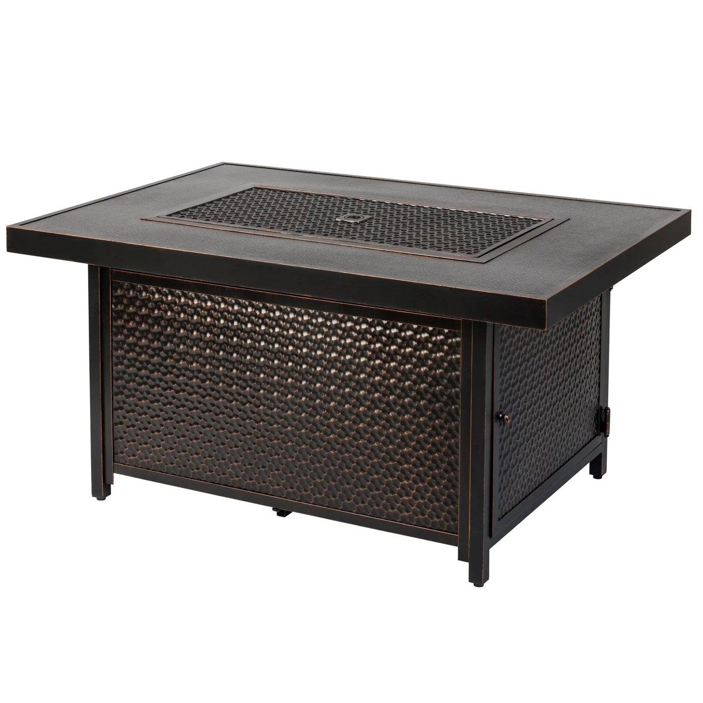 Weyland Rectangle Aluminum LPG Fire Pit