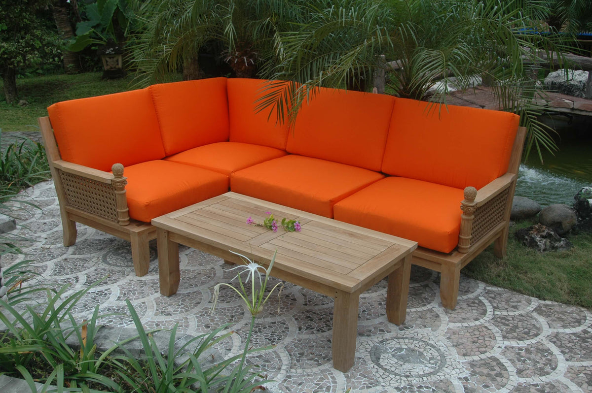 SET-71 LUXE MODULAR DEEP SEATING SET