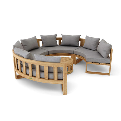 SET-810 CIRCULAR MODULAR DEEP SEATING