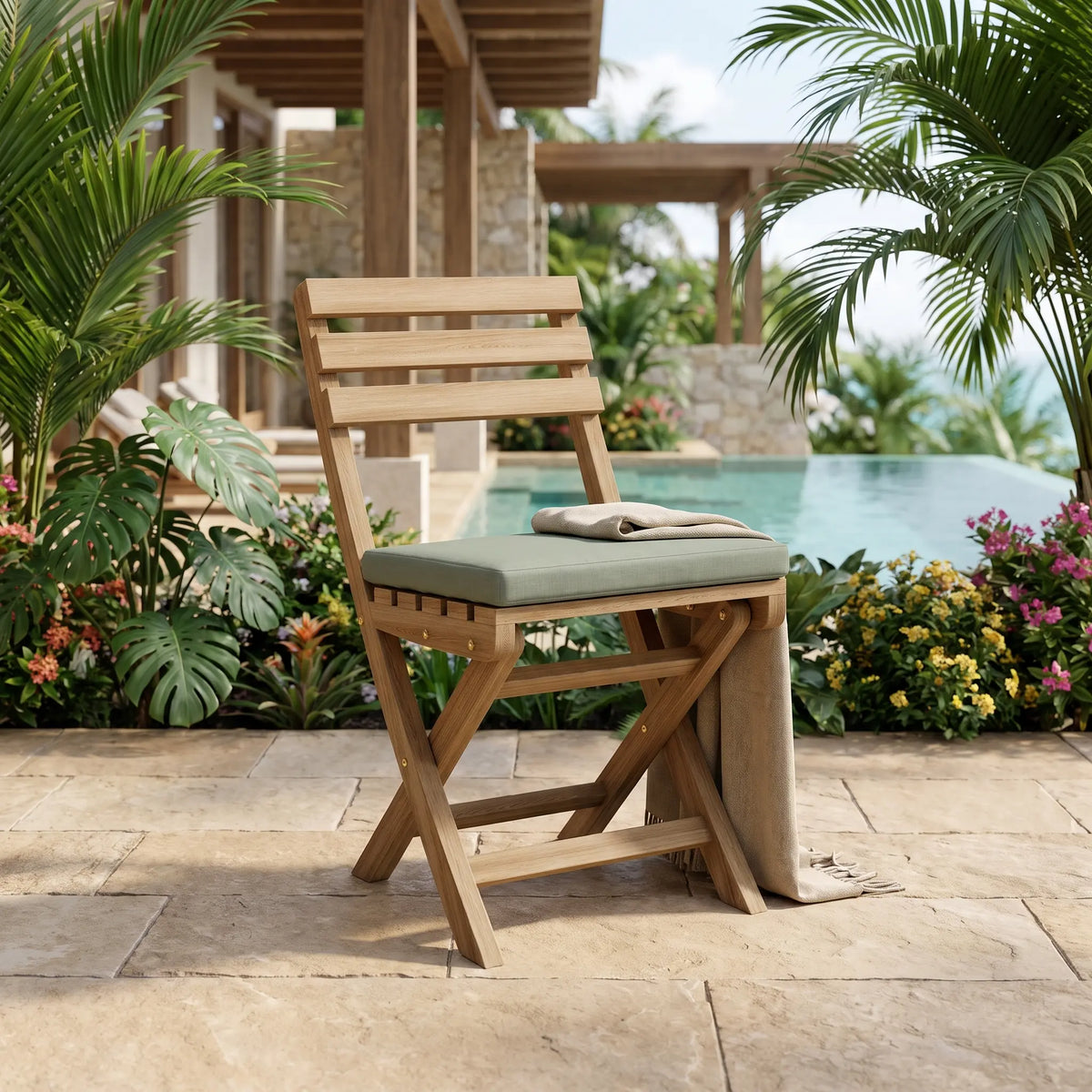 ALABAMA FOLDING CHAIR (2-PC)