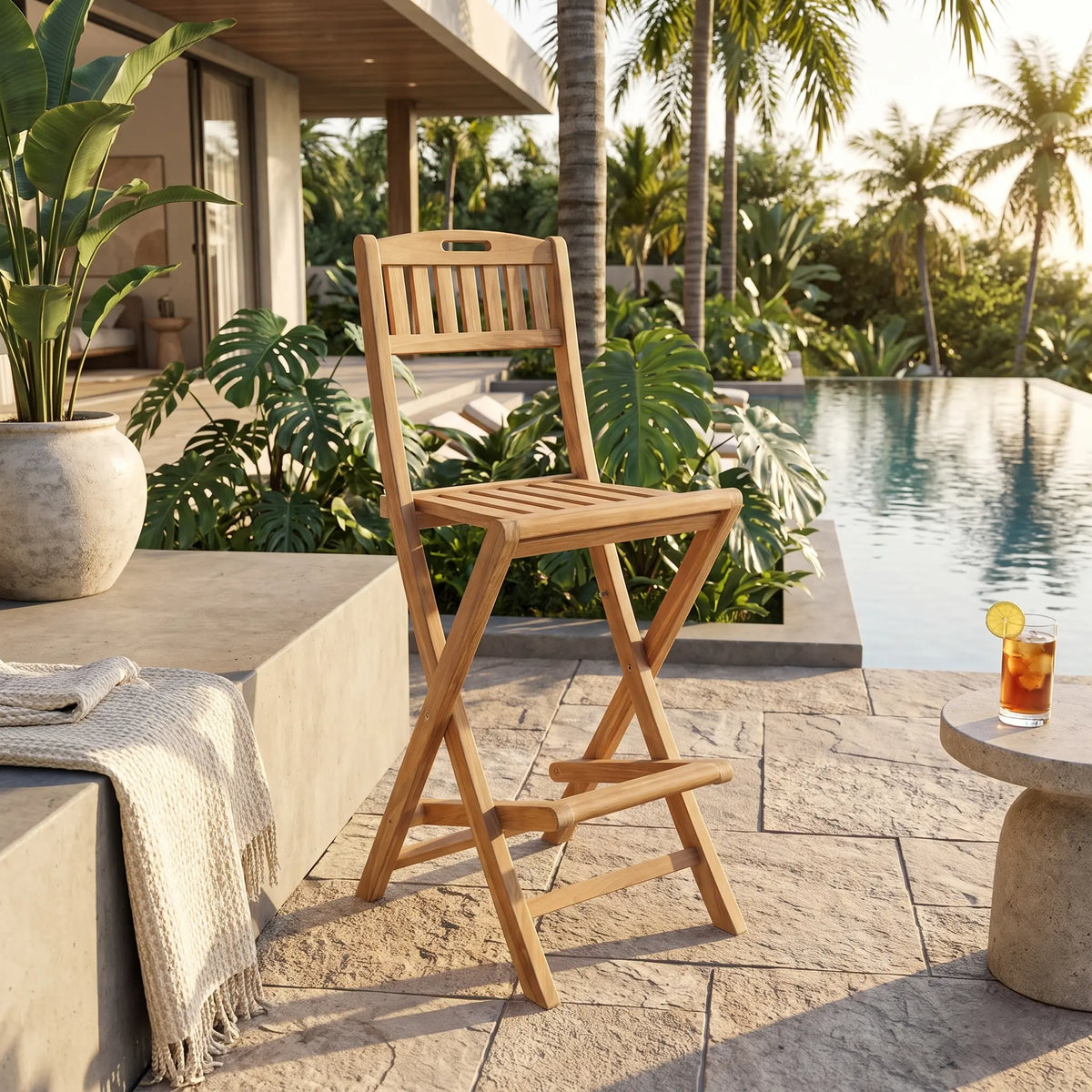 ALTAVISTA FOLDING BAR CHAIR