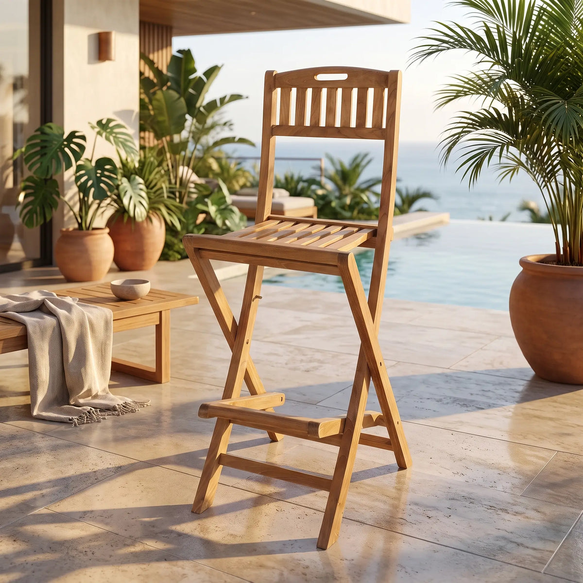 ALTAVISTA FOLDING BAR CHAIR