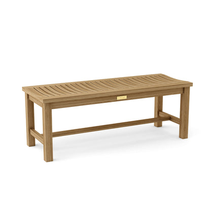Anderson Teak Montage Madison 5-Piece Teak Bench Dining Set — supplier product photograph 7