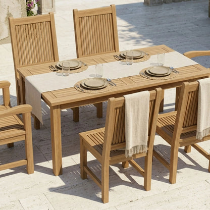 Anderson Teak Montage Chester 7-Piece Teak Dining Set — supplier product photograph 5