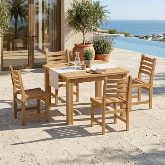 Anderson Teak Montage Windham 5-Piece Teak Dining Set — supplier product photograph 1