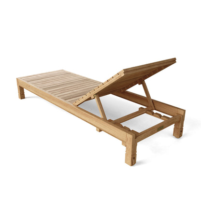 Anderson Teak SouthBay 6-Piece Teak Sofa & Sun Lounger Set — supplier product photograph 7