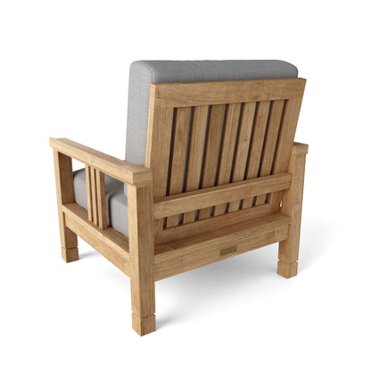Anderson Teak SouthBay 3-Piece Teak Lounge Set, Round Table — supplier product photograph 9