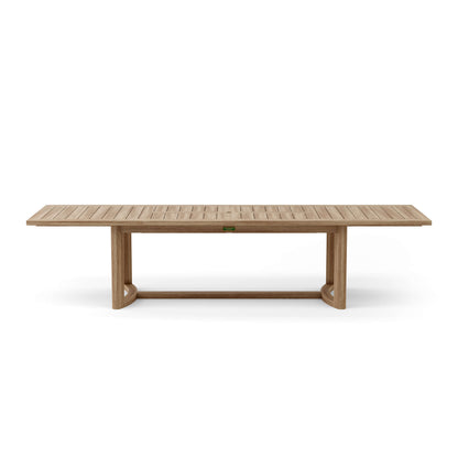 Anderson Teak Toscana 13-Piece Extendable Teak Dining Set — supplier product photograph 12