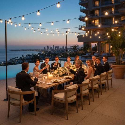 Anderson Teak Toscana 13-Piece Extendable Teak Dining Set — supplier product photograph 2