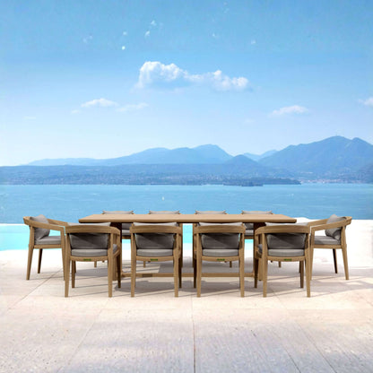 Anderson Teak Toscana 11-Piece Teak Dining Set for 10 — supplier product photograph 1