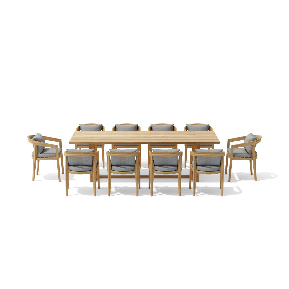 Anderson Teak Toscana 11-Piece Teak Dining Set for 10 — supplier product photograph 10