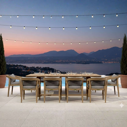 Anderson Teak Toscana 11-Piece Teak Dining Set for 10 — supplier product photograph 3