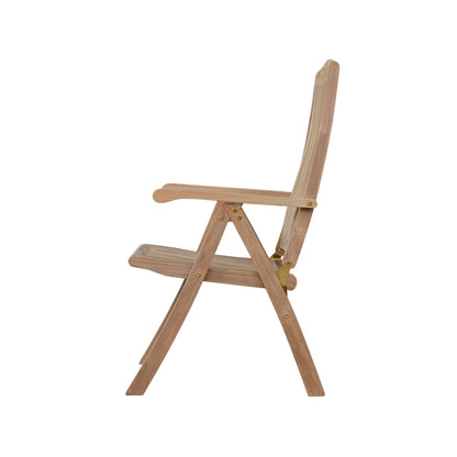 Anderson Teak Katana 4-Piece Teak Reclining Bistro Set — supplier product photograph 11