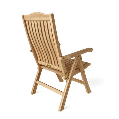 Anderson Teak Katana 4-Piece Teak Reclining Bistro Set — supplier product photograph 13