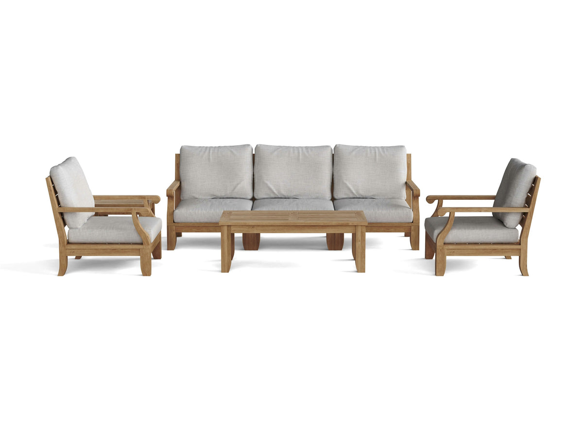 Anderson Teak Riviera 7-Piece Modular Teak Conversation Set — supplier product photograph 5