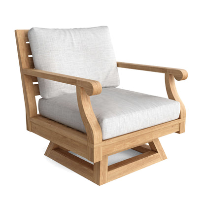 Anderson Teak Riviera 5-Piece Teak Swivel Conversation Set — supplier product photograph 7