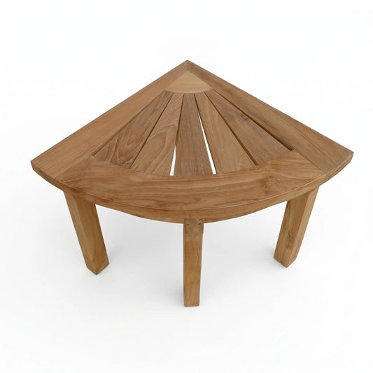 Anderson Teak Shower Corner Stool