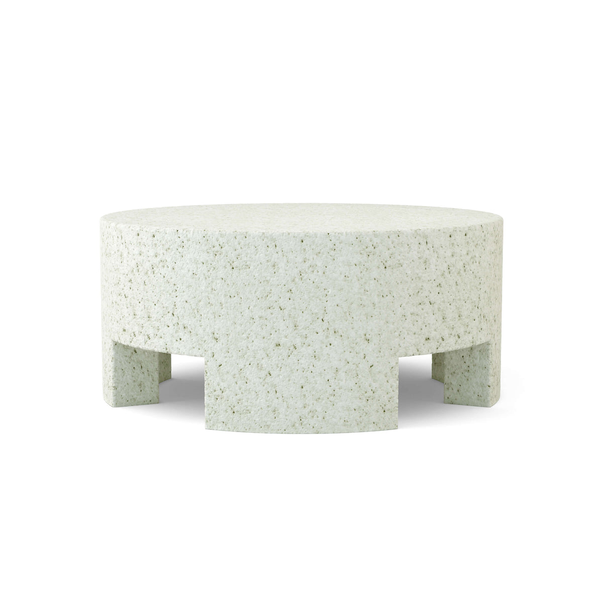 CIRCULAR TERRAZZO 35" ROUND COFFEE TABLE