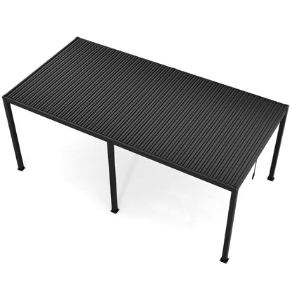 10x19 Louver Pergola Aluminium Frame & Louvers