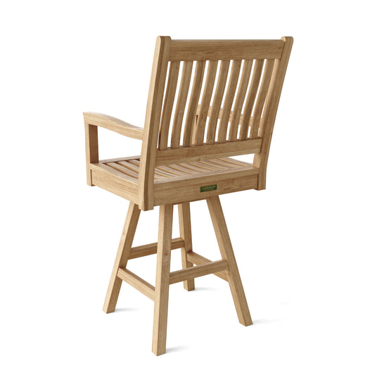 RIALTO SWIVEL BAR ARMCHAIR