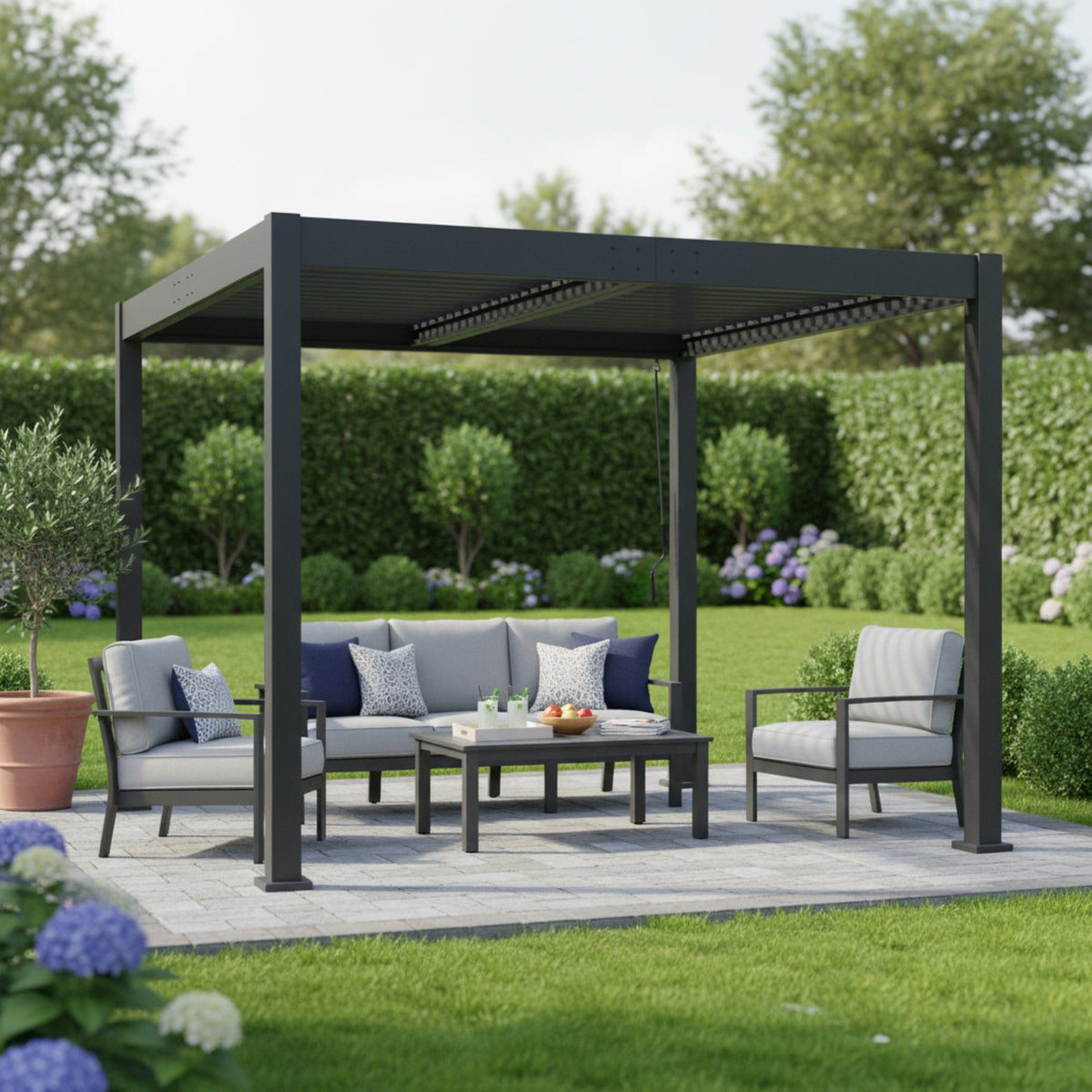 10 x 10 - Byron Outdoor Pergola