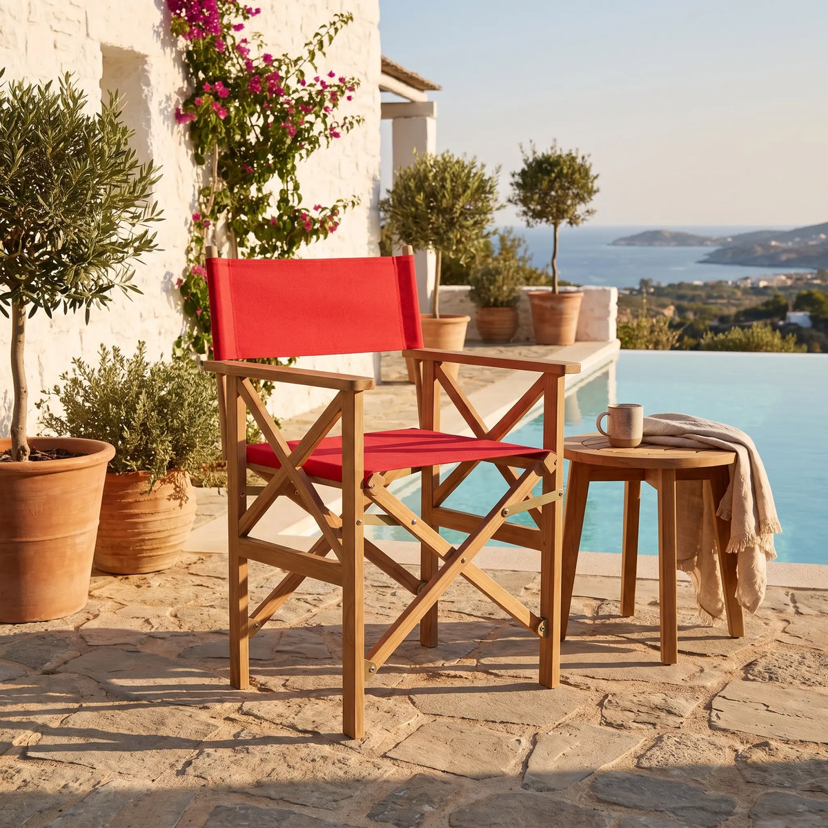 DIRECTOR FOLDING CHAIR (2-PC)