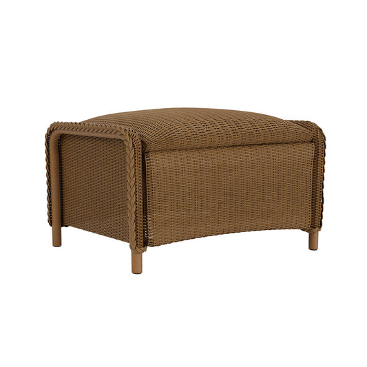 Lloyd Flanders Reflections Ottoman, Padded — manufacturer product view 1