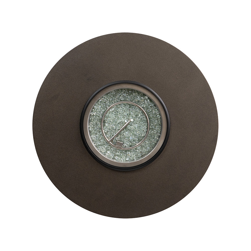 Lloyd Flanders Frontier 48" Hexagonal Fire Table — manufacturer product view 3