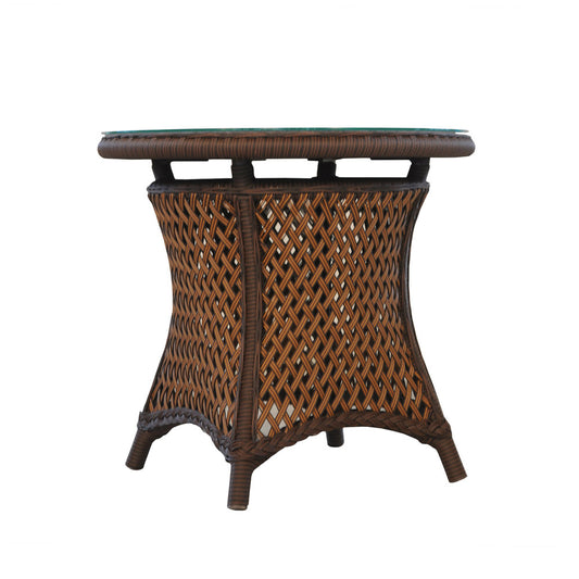 Lloyd Flanders Grand Traverse 24" Round End Table