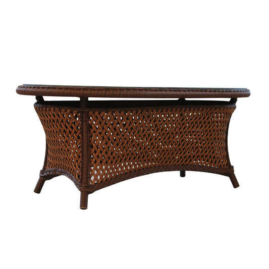 Lloyd Flanders Grand Traverse 43" Oval Cocktail Table