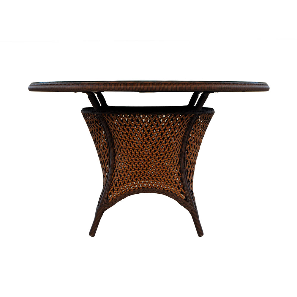 Lloyd Flanders Grand Traverse 48" Round Umbrella Dining Table — manufacturer product view 2
