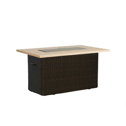 Lloyd Flanders Mesa 52" Rectangular Fire Table — manufacturer product view 2