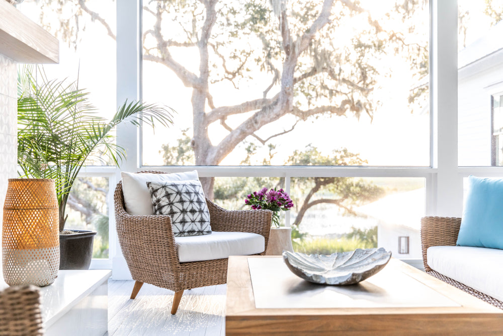 Lloyd Flanders Tobago Lounge Chair — manufacturer product view 3