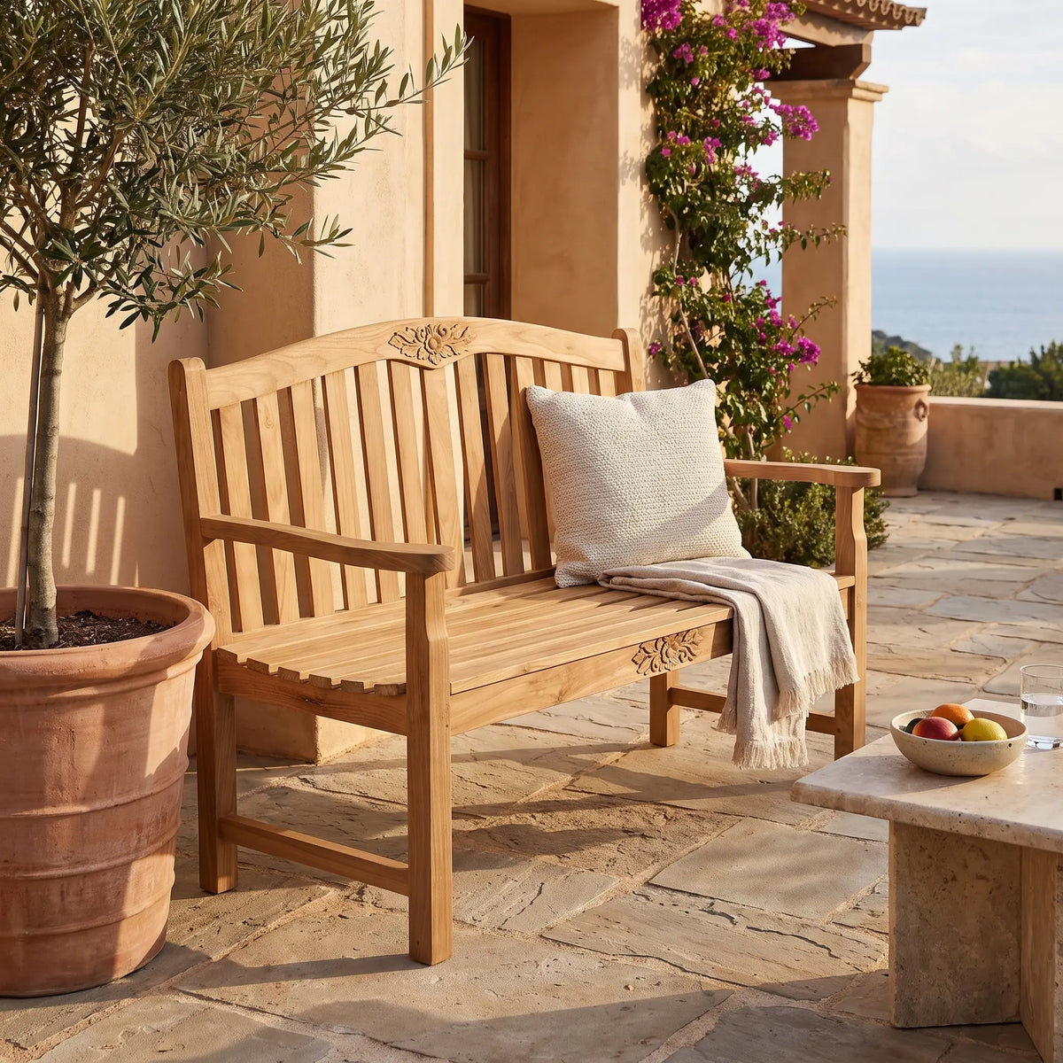 ROSE 50″ ROUND BENCH