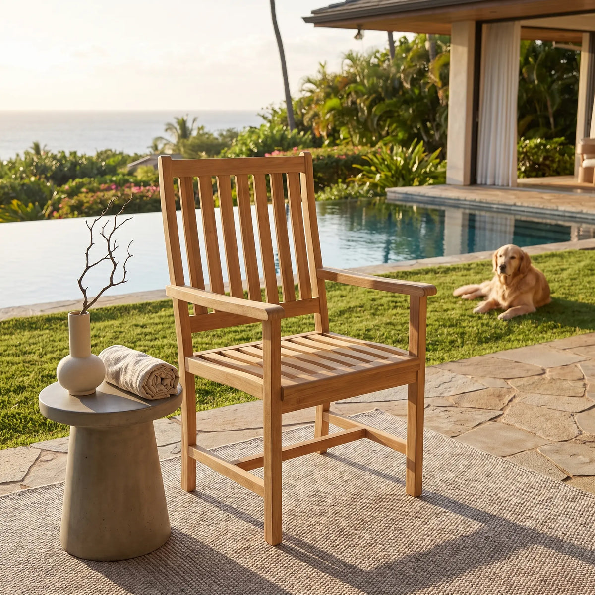 WILSHIRE DINING ARMCHAIR