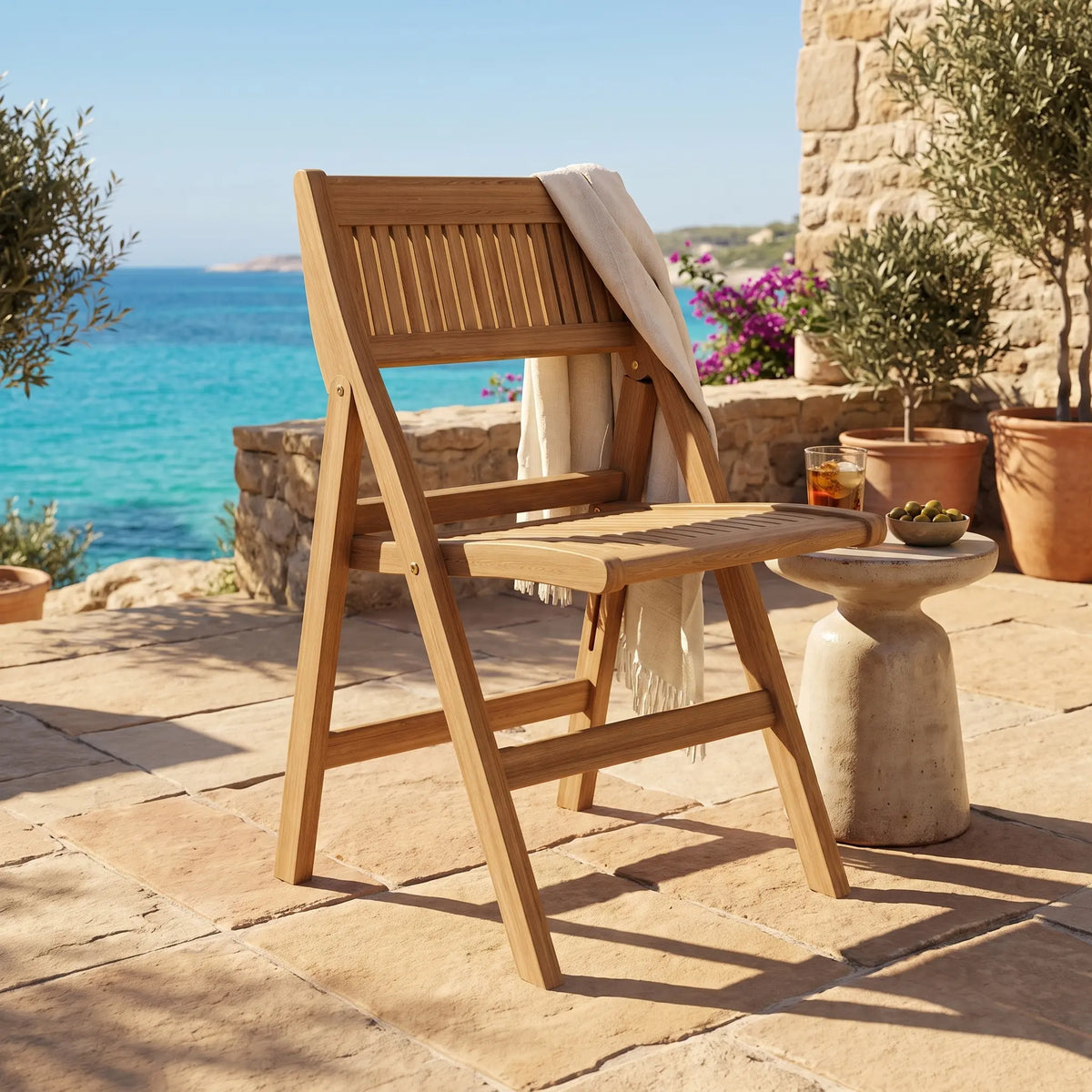 WINDSOR FOLDING CHAIR (2-PC)
